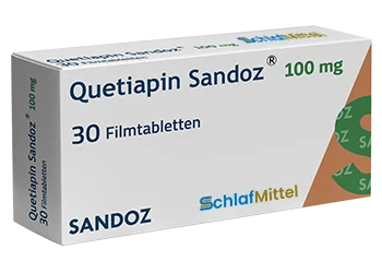 Quetiapin 100 mg 30 Tabletten Schlafmittel.net